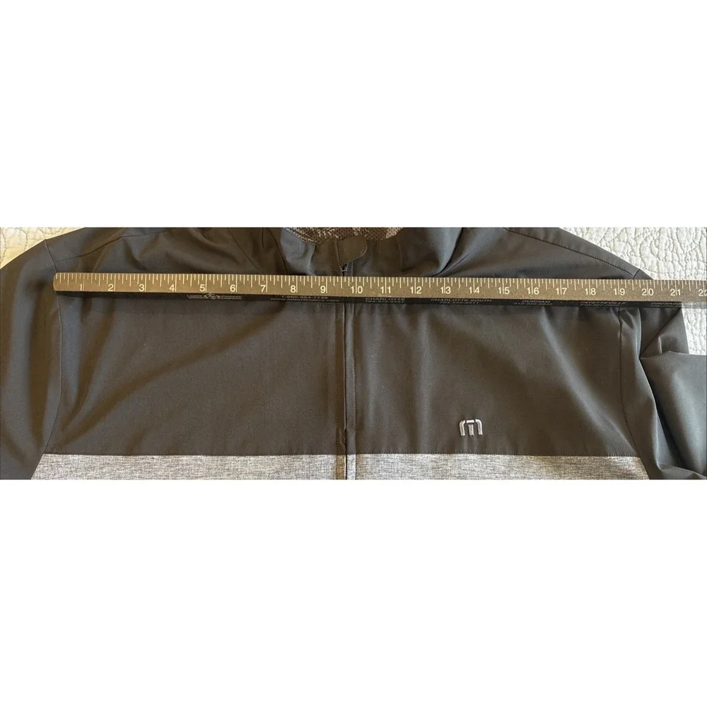 Travis Mathew Men's Size XXL Full Zip Stretch Windbreaker Colorblock Jacket